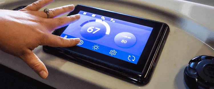 Cal Touch4™ for hot tubs in Plymouth